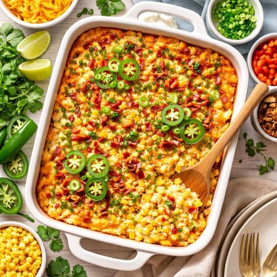 Image of Kicky Corn Casserole