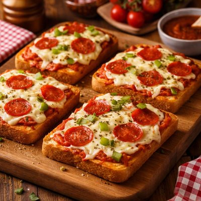 Image of Kid Friendly Budget Friendly Simple Mock Pizza