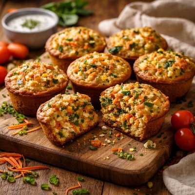 Image of Kid Friendly Veggie Muffins
