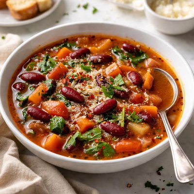 Image of Kidney Bean Vegetable Soup