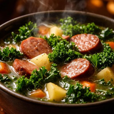 Image of Kielbasa and Kale Soup
