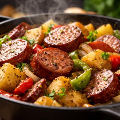 Image of Kielbasa Skillet Dinner