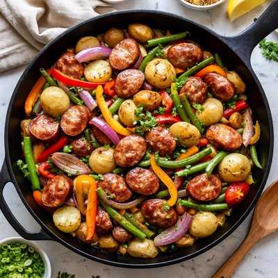 Image of Kielbasa Skillet Supper