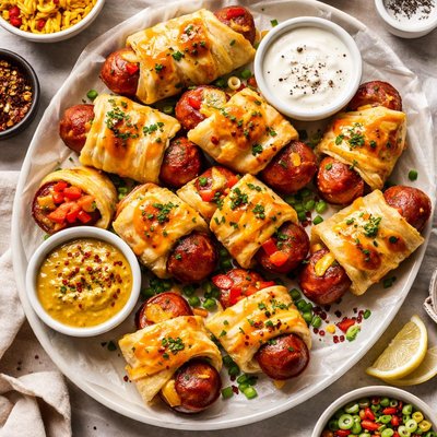 Image of Kielbasa Smoked Sausage Roll Ups