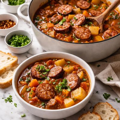 Image of Kielbasa Stew Aka Sausage Stew