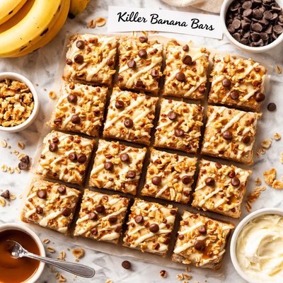 Image of Killer Banana Bars