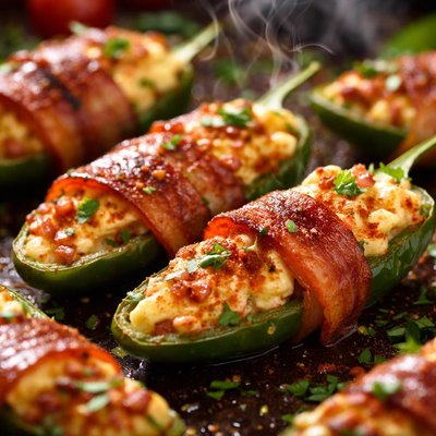 Image of Killer Stuffed Jalapenos