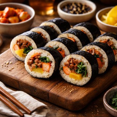 Image of Kim Bap Korean Rice Rolls