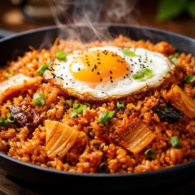 Image of Kimchi Fried Rice Kimchi Bok Eum Bap