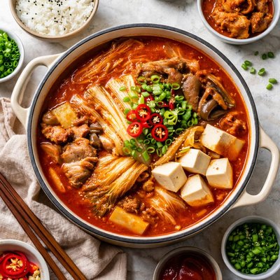 Image of Kimchi Jjigae Korean Kimchi Stew