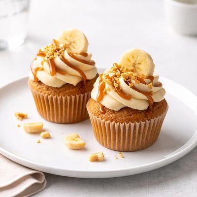 Image of King Cupcakes Banana and Peanut Butter
