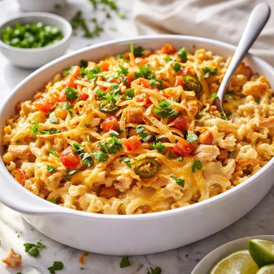 Image of King Ranch Chicken Mac and Cheese