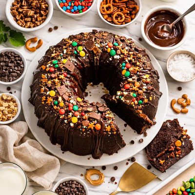 Image of Kitchen Sink Chocolate Bundt Cake