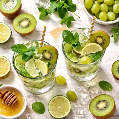 Image of Kiwi and Grape Drink