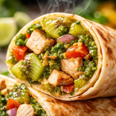 Image of Kiwi Chutney Wrap