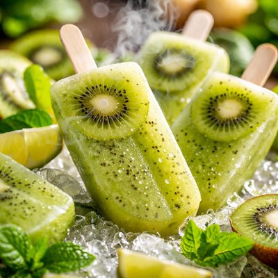 Image of Kiwi Fruit Pops