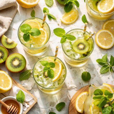 Image of Kiwi Lemonade Spritzer