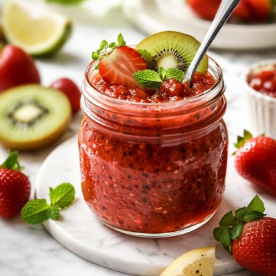 Image of Kiwi Strawberry Daiquiri Jam