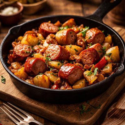 Image of Knackwurst Skillet