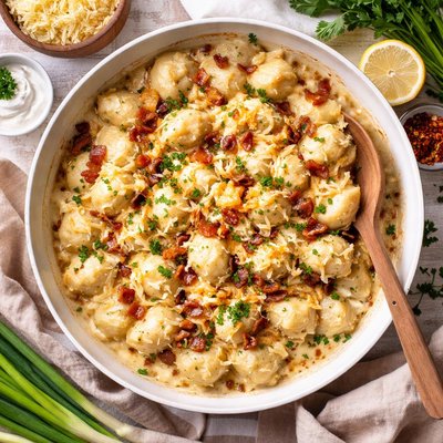 Image of Knephleas Potatoes Dumplings and Cheese