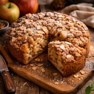 Image of Knobby Apple Cake