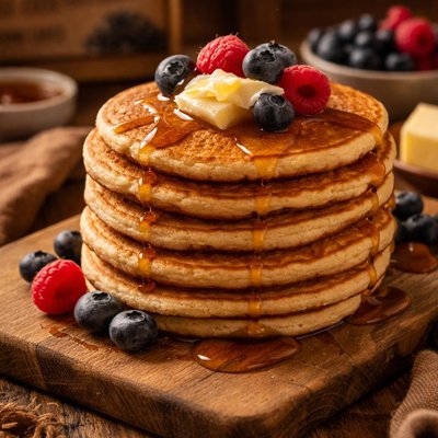 Image of Vegan Kodiak Protein Pancakes