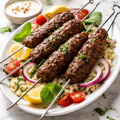 Image of Kofta Ground Beef Kabobs