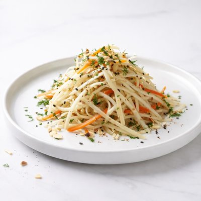 Image of Kohlrabi Khol Slaw with Apples