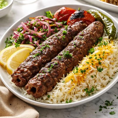 Image of Vegetarian Koobideh Kebab
