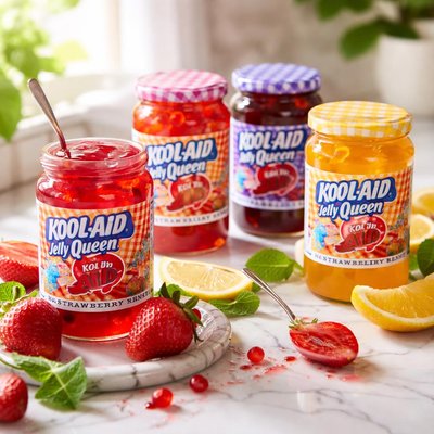 Image of Kool Aid Jelly Many Flavors for Jelly Queen