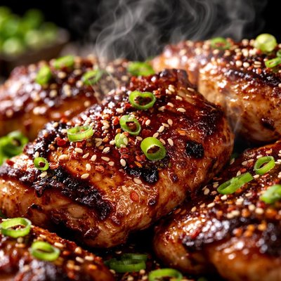 Image of Korean Bbq Chicken Thighs A1