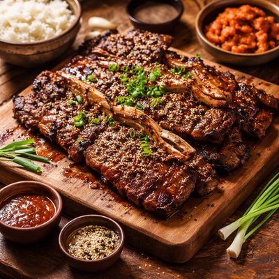 Image of Korean Beef Bbq Kalbi Galbi