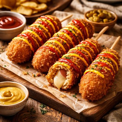 Image of Corn Dog Coreano sin Gluten