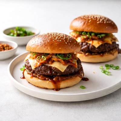Image of Korean Hamburgers