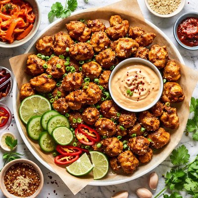 Image of Korean Inspired Popcorn Chicken