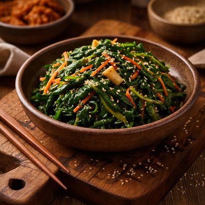 Image of Korean Spinach Salad