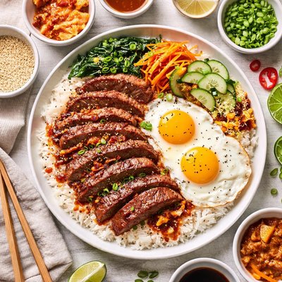 Image of Korean Steak and Eggs