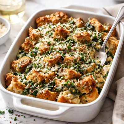 Image of Korney Spinach Dip Stuffing Side Dish