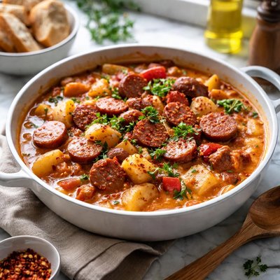 Image of Korvgryta Sausage Casserole