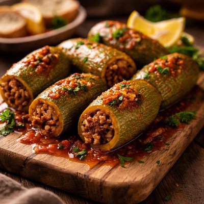 Image of Kosa Mahshiya Zucchini Stuffed