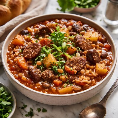Image of Kosher Vegetarian Cholent