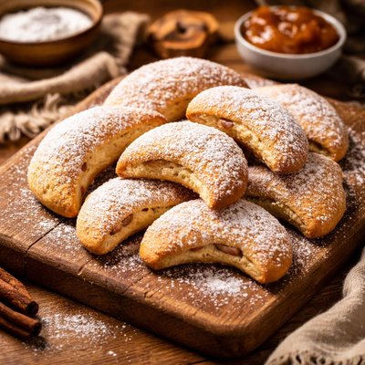 Image of Kossuth Kifli Hungarian Cakey Cookie Aka Half Moons