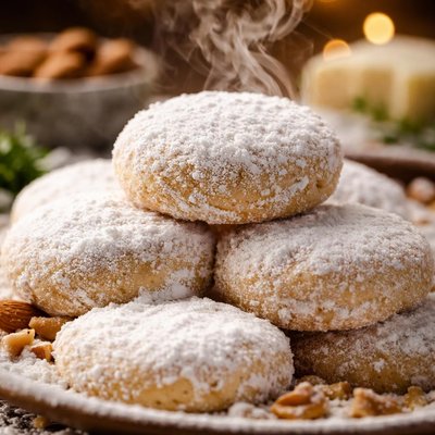 Image of Kourabieldes Greek Cookies