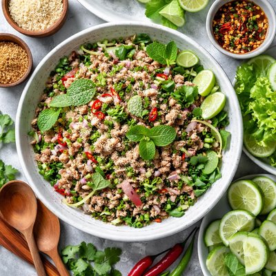 Image of Laab Thai Ground Meat Salad