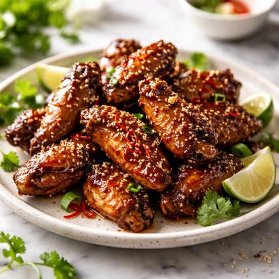 Image of Lacquered Chinese Chicken Wings