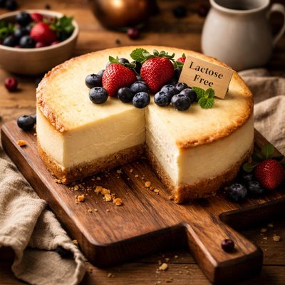 Image of Lactose Free Cheesecake
