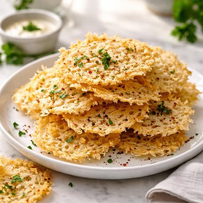Image of Lacy Parmesan Crisps