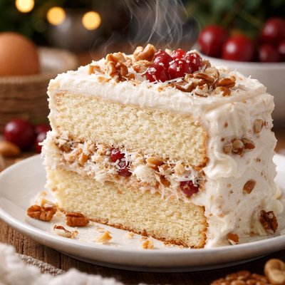 Image of Lady Baltimore Cake with Frosting