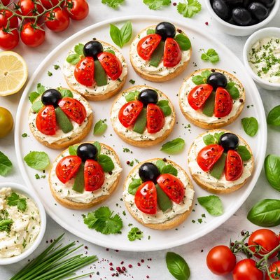 Image of Ladybug Appetizers