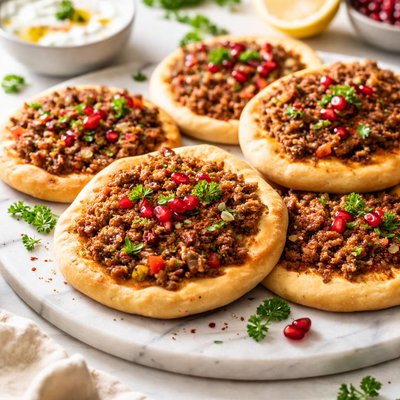 Image of Laham Ajeen Flat Lamb Pies
